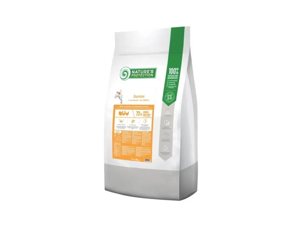 Nature‘s Protection Dog Dry Junior All Breeds 7,5 kg Omezená Nabídka