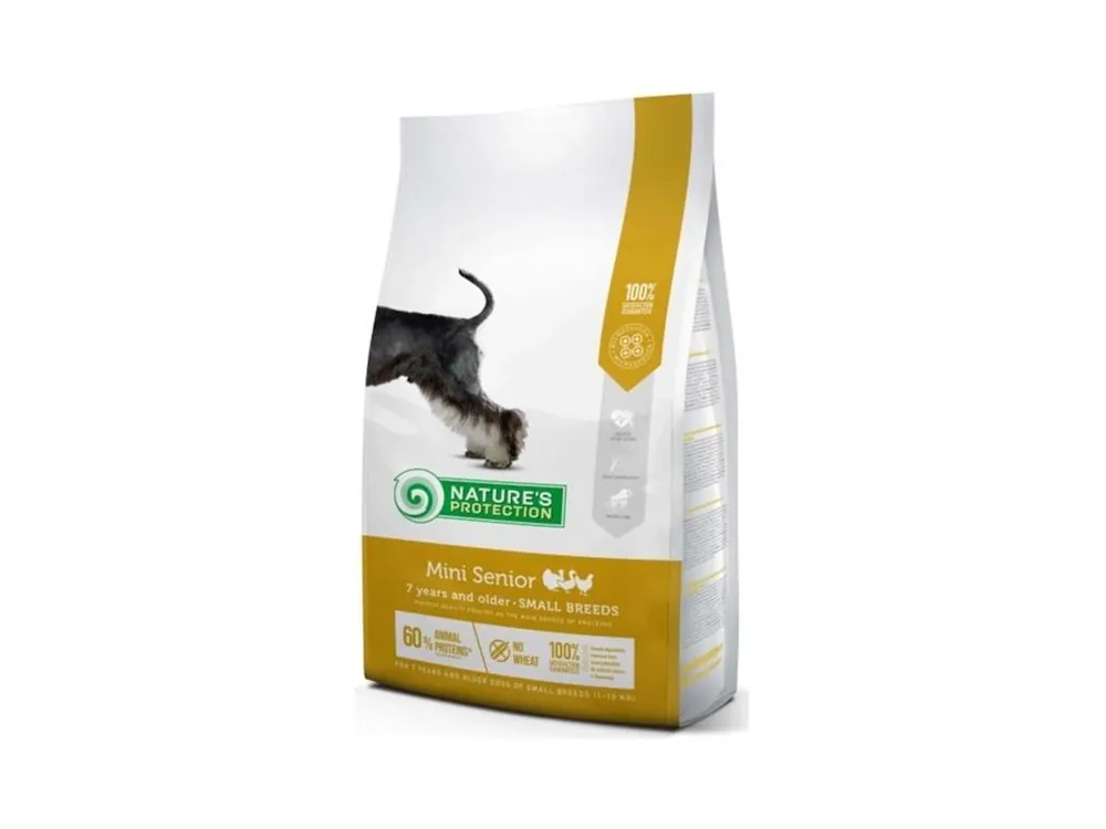 Nejprodávanější Nature‘s Protection Dog Dry Senior Mini 2 kg