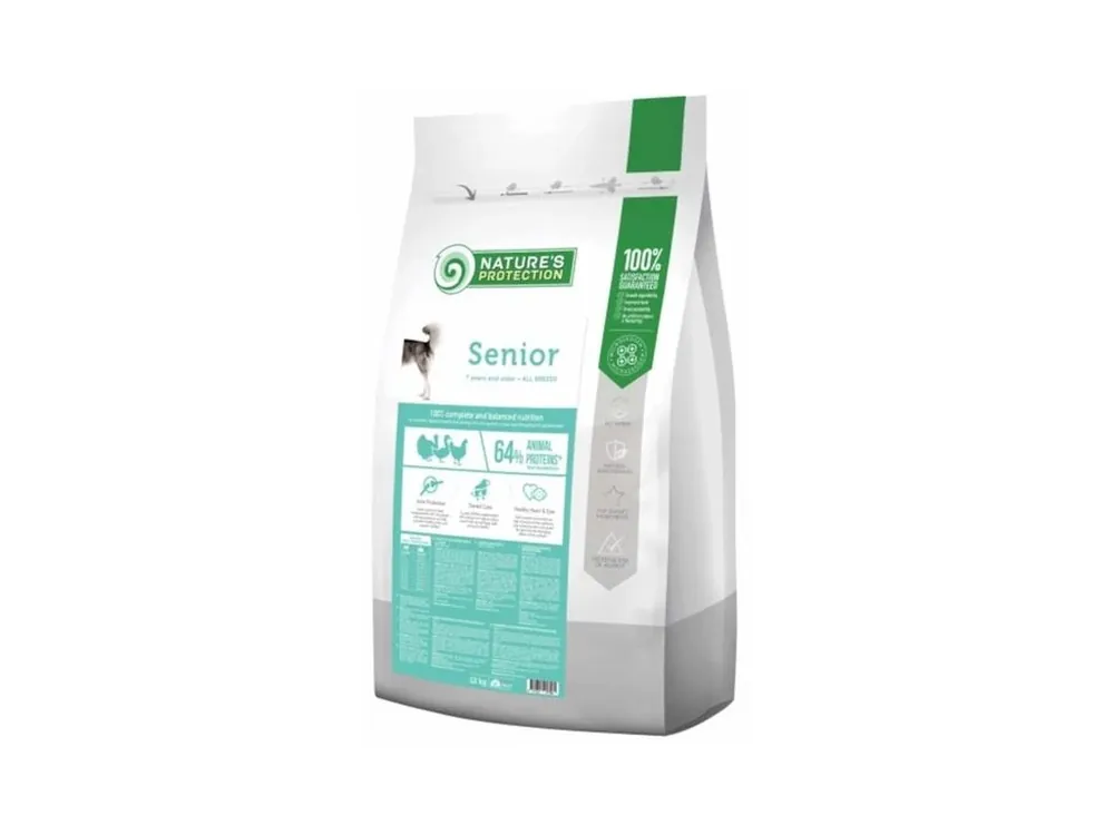 Nejlepší Cena Nature‘s Protection Dog Dry Senior 12 kg