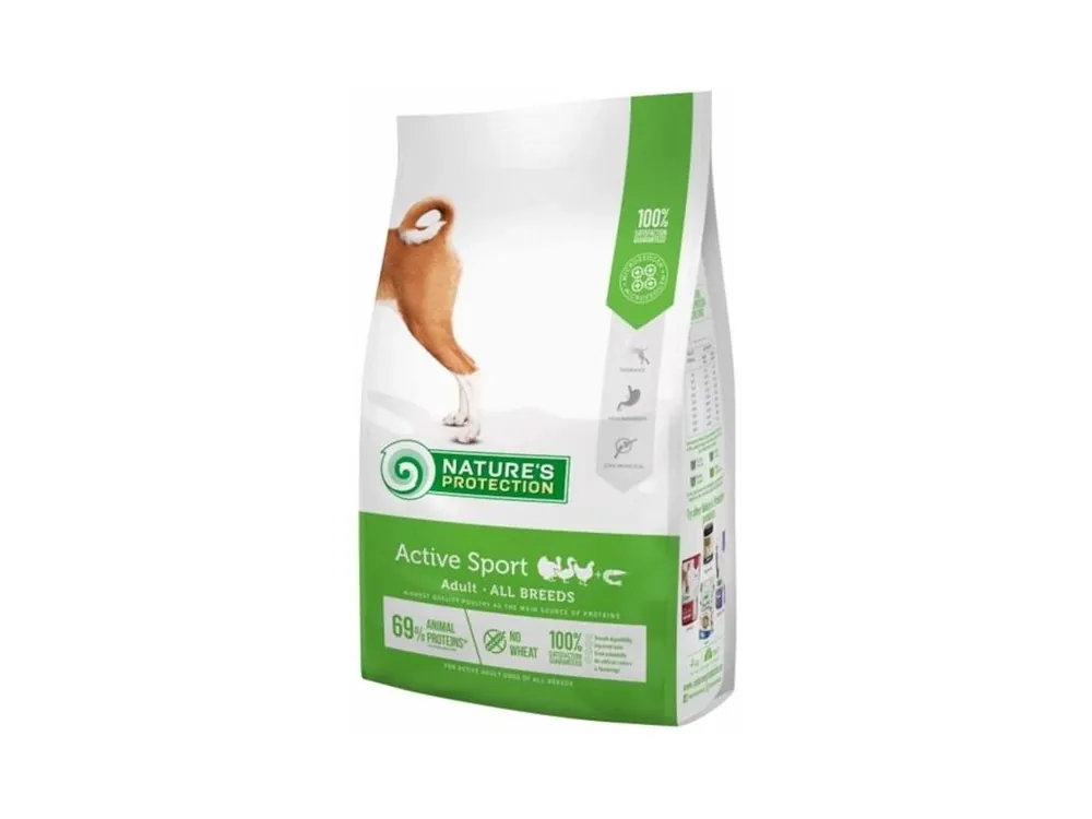 Nejprodávanější Nature‘s Protection Dog Dry Active Sport 4 kg