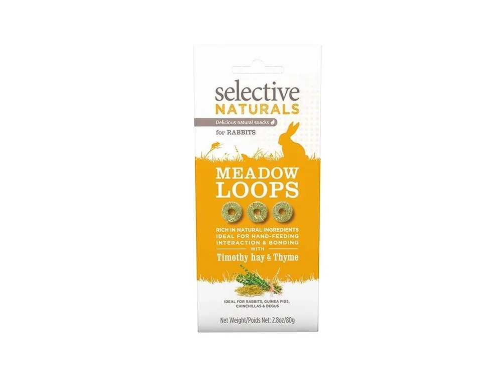 Supreme Selective Naturals snack Meadow Loops 80 g Zlevněný
