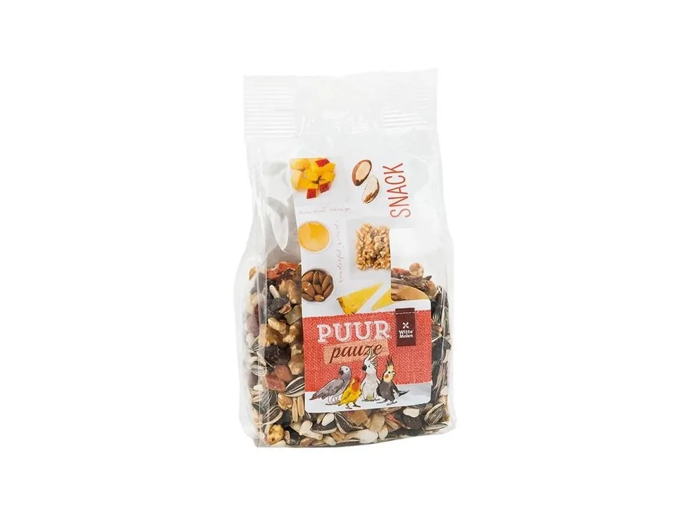 PUUR pauze pták - směs ořech+ovoce, stř.a v. pap. 200 g Dokud Zásoby Vydrží