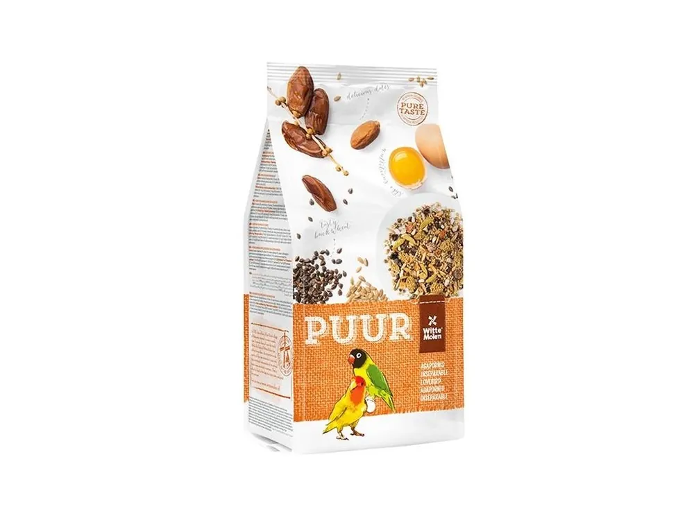 PUUR Lovebird - agapornis 750 g Expresní Doručení