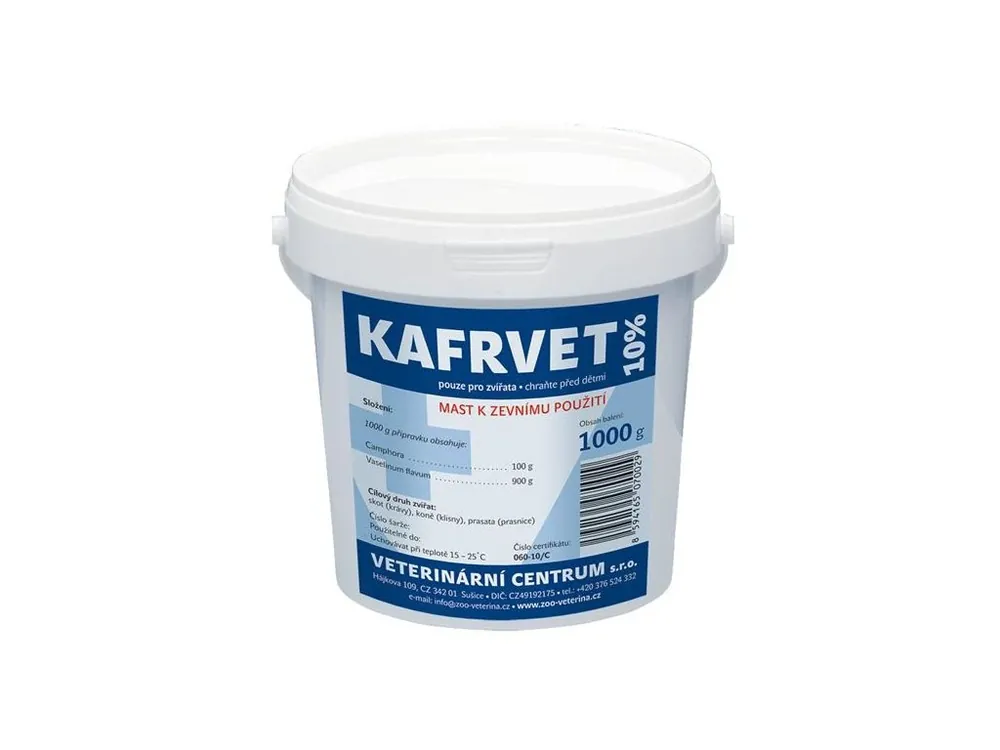 Speciální Cena Kafrvet 10% ung 1kg