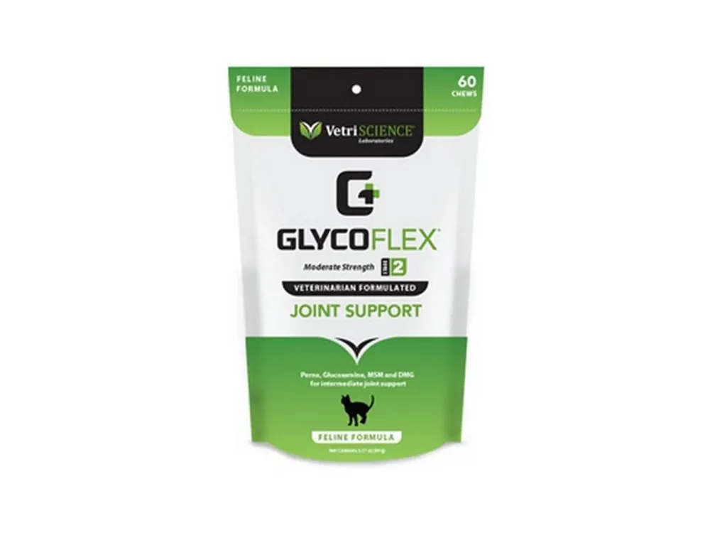 VetriScience Glyco-Flex II Feline 60ks - kloubní výživa Speciální Cena