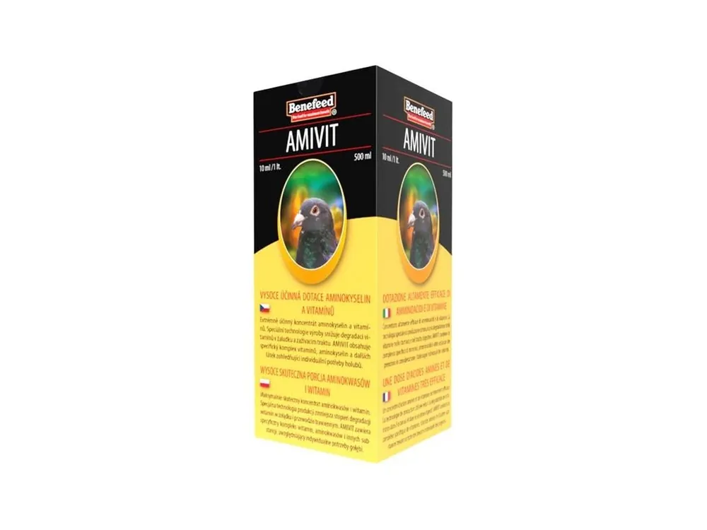 Nejprodávanější Amivit holubi sol 500ml