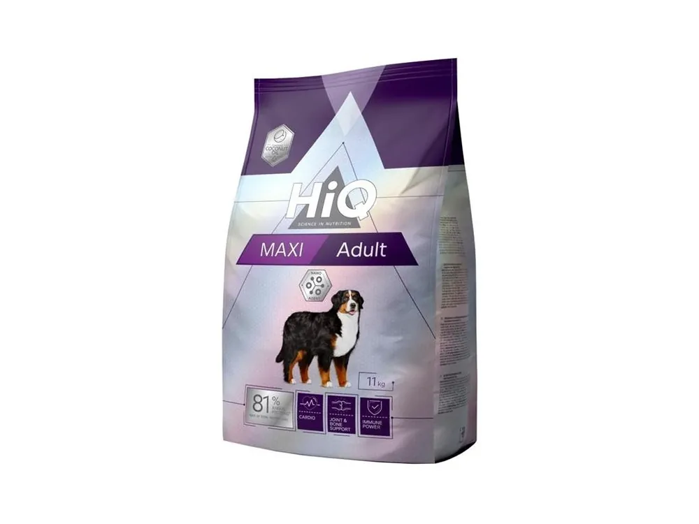 HiQ Dog Dry Adult Maxi 11 kg Značkový