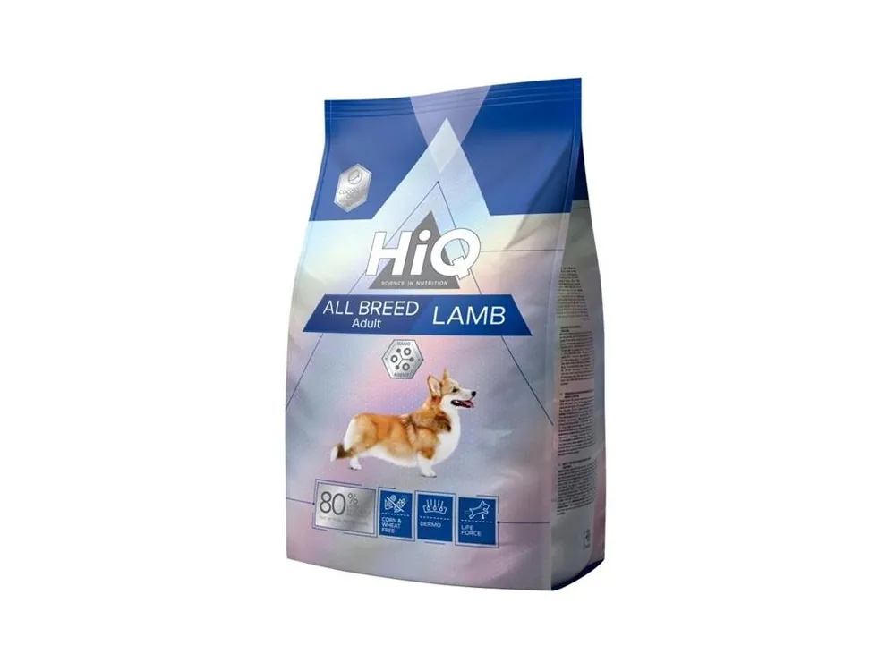 HiQ Dog Dry Adult Lamb 2,8 kg Vysoce Kvalitní