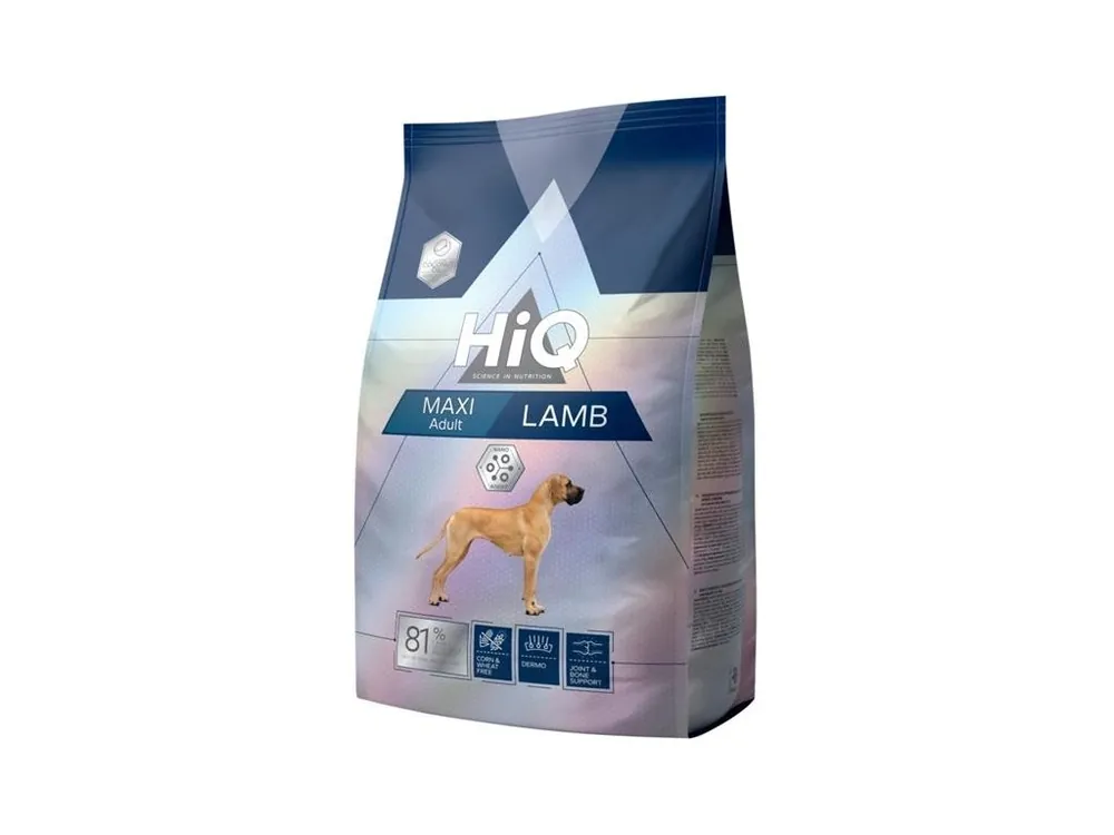 HiQ Dog Dry Adult Maxi Lamb 11 kg Aktuální