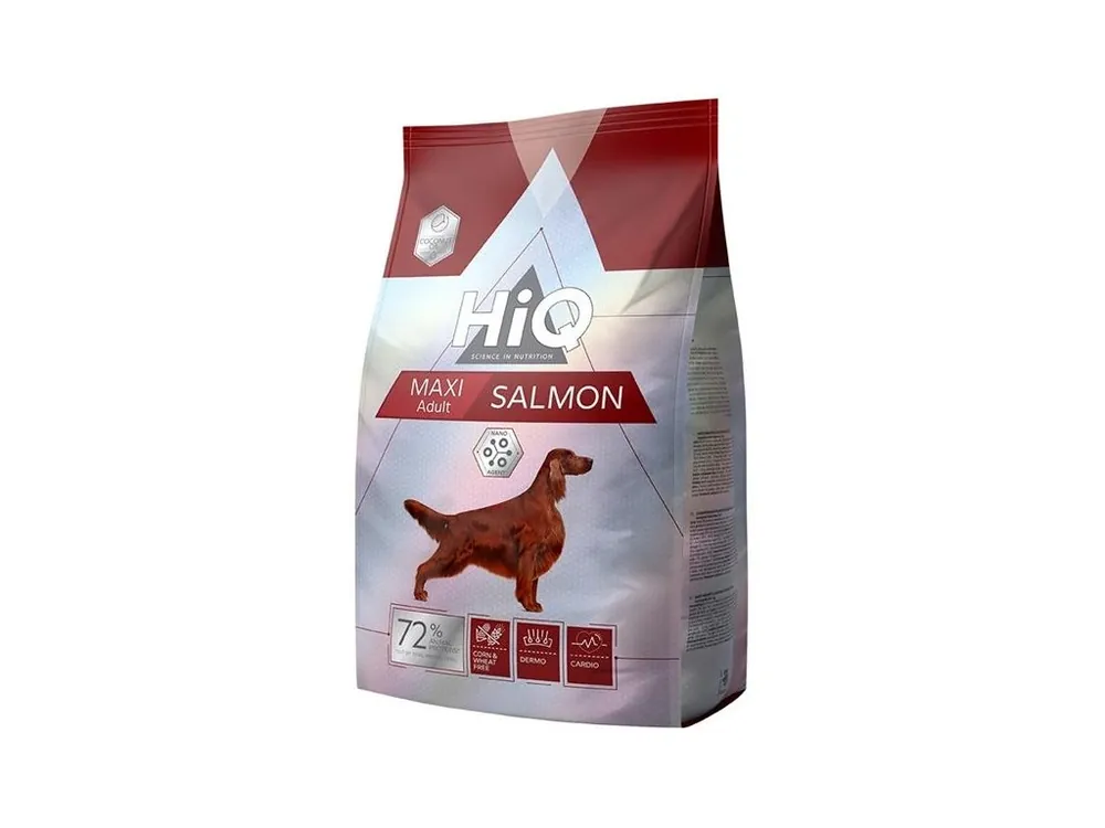 Ověřený HiQ Dog Dry Adult Maxi Salmon 2,8 kg