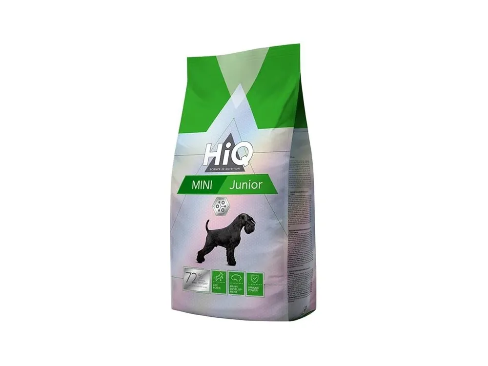 Cenová Bomba HiQ Dog Dry Junior Mini 1,8 kg