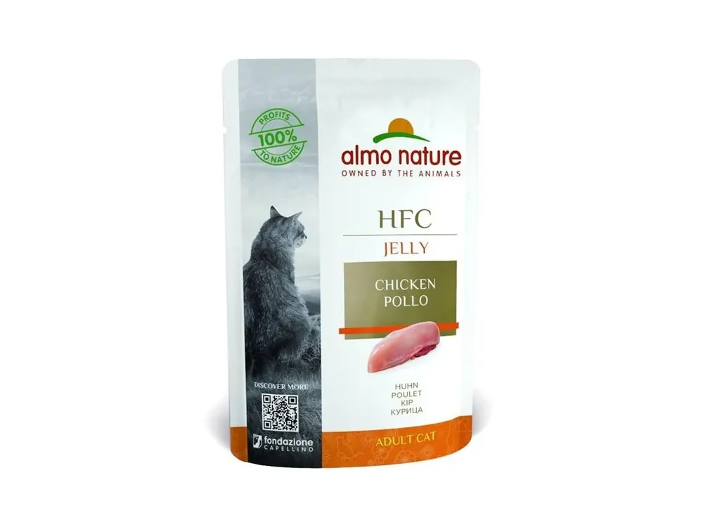 Expresní Doručení Almo Nature cat kaps. Jelly-kuře 55g