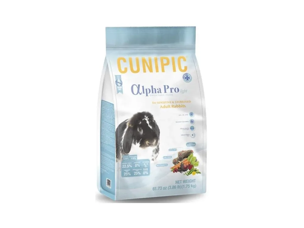 Cunipic Alpha Pro Rabbit Light/Sensitive - králík sensitive 1,75 kg Nakupujte Hned