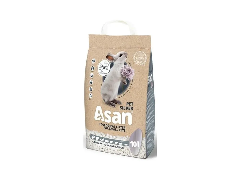 Cenově Výhodný Podestýlka hlod. Asan Pet Silver 10l / 2kg