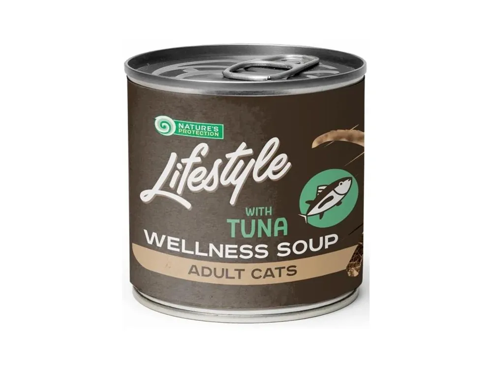 Nakupujte Hned Nature‘s Protection Cat Soup LifeStyle Sensitive Digestion Tuna 140 ml