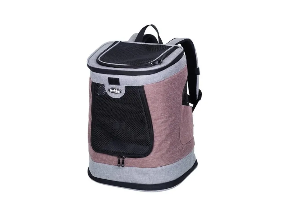 Sezónní Sleva Batoh Plata 34x30x43 růžový Nobby