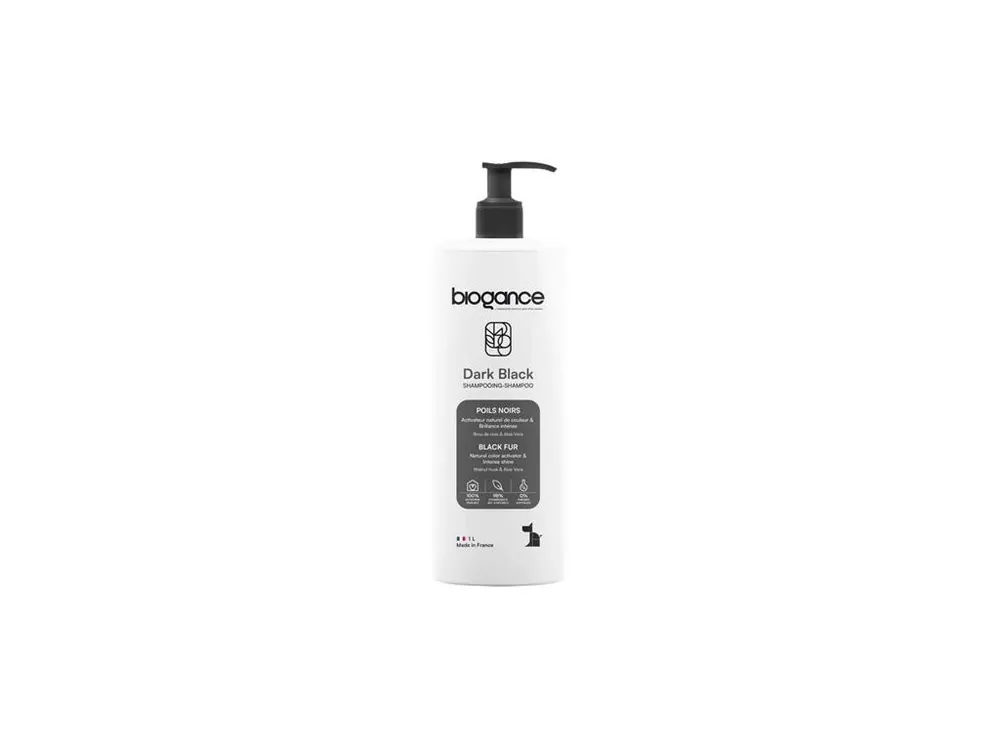 Ověřený Biogance šampon Dark black - pro černou/tmavou srst 1l