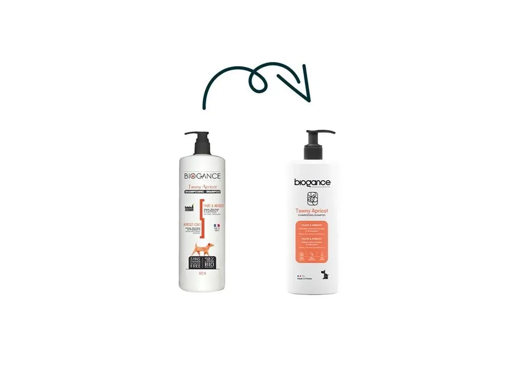 Hit Sezóny Biogance šampon Tawny apricot - pro žlutohnědou srst 1l