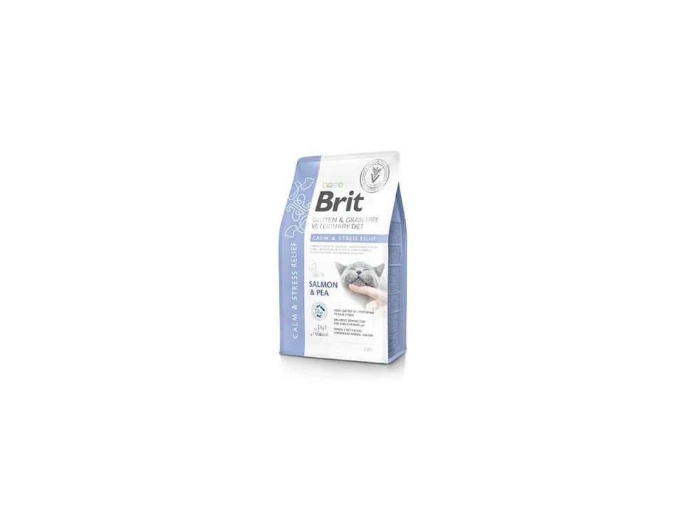 Brit VD Cat GF Care Calm&Stress Relief 2kg Ověřený