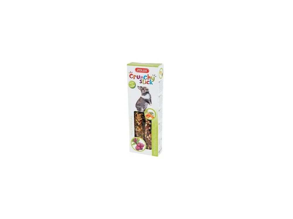 Ověřený Pochoutka CRUNCHY STICK králík mrkev/řepa Zolux