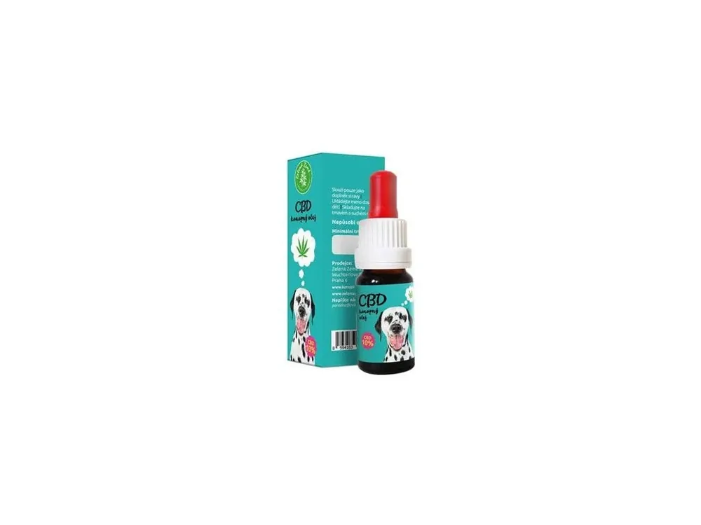 CBD olej pro psy 10%, 10ml Nejlepší Cena