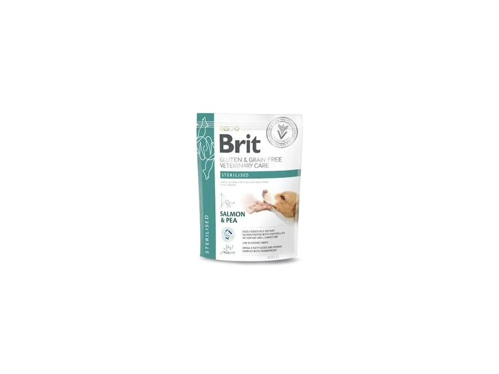 Brit VD Dog GF Care Sterilised 400g Levný