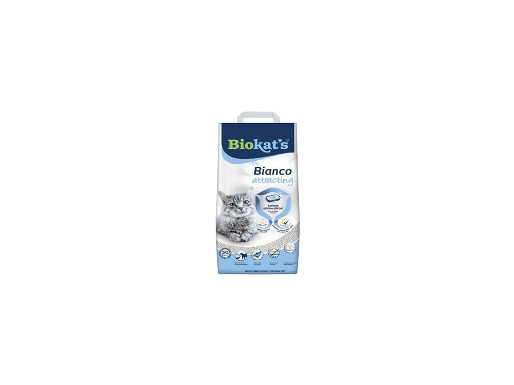 Podestýlka Biokat‘s Bianco Attracting 5kg Akce