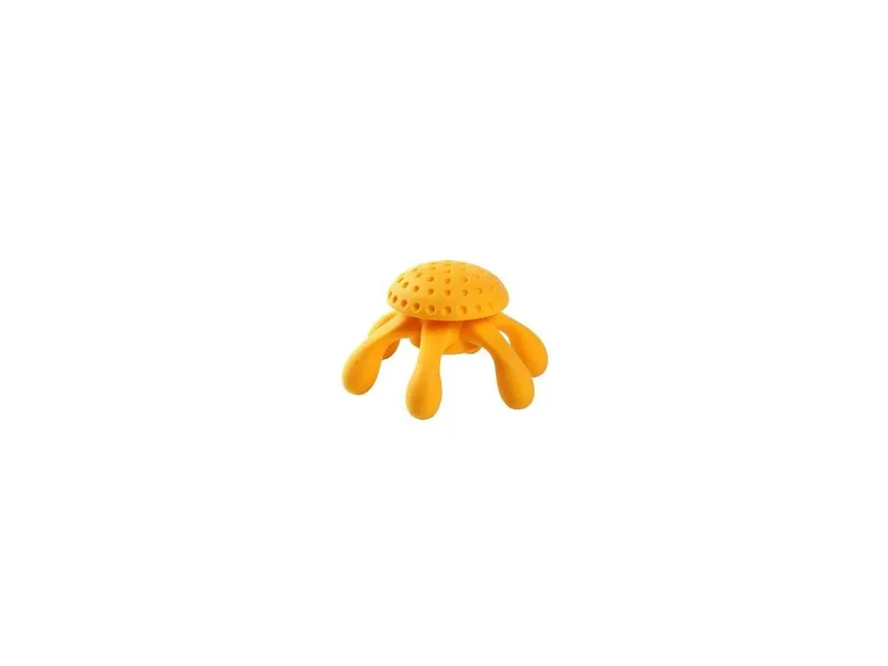 Hračka pes OCTOPUS MAXI plov. z TPR oranžová Kiwi Aktuální