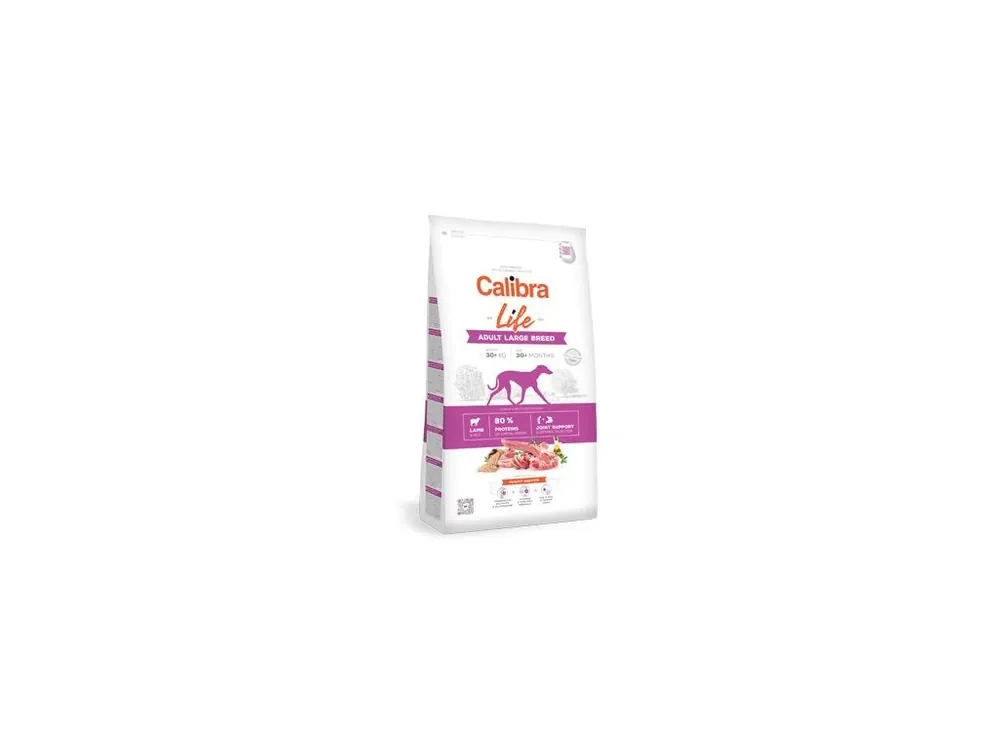 Calibra Dog Life Adult Large Breed Lamb 12kg Poslední Šance