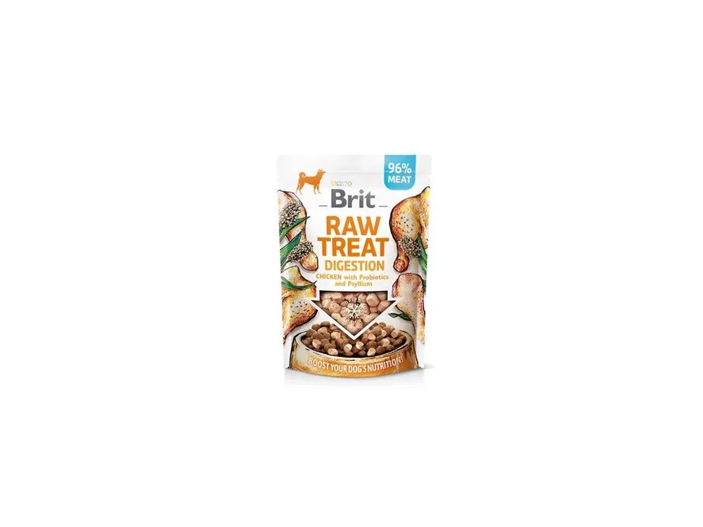 Brit Raw Treat Dog Digestion, Chicken 40g Hit Sezóny