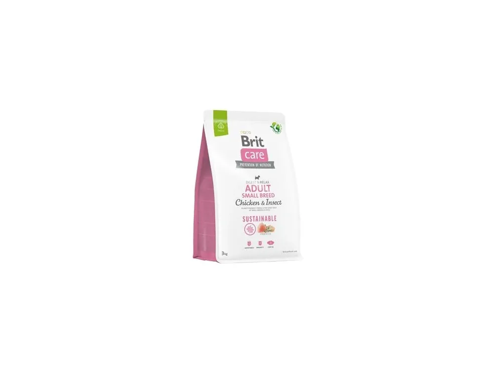 Brit Care Dog Sustainable Adult Small Breed 3kg Přímo Od Výrobce