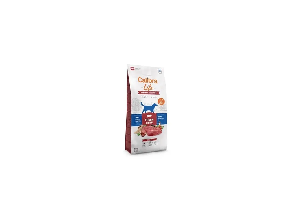 Nejlepší Cena Calibra Dog Life Senior Medium Fresh Beef 12kg
