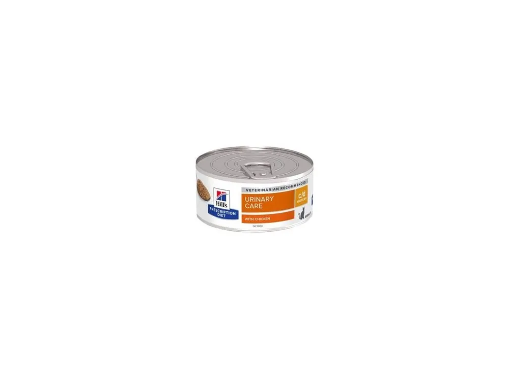 Hill‘s Fel. PD C/D MultiCare Minced Chicken Konz. 156g Aktuální