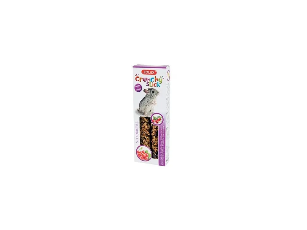 Akční Cena Pochoutka CRUNCHY STICK činčila šípek/rybíz Zolux