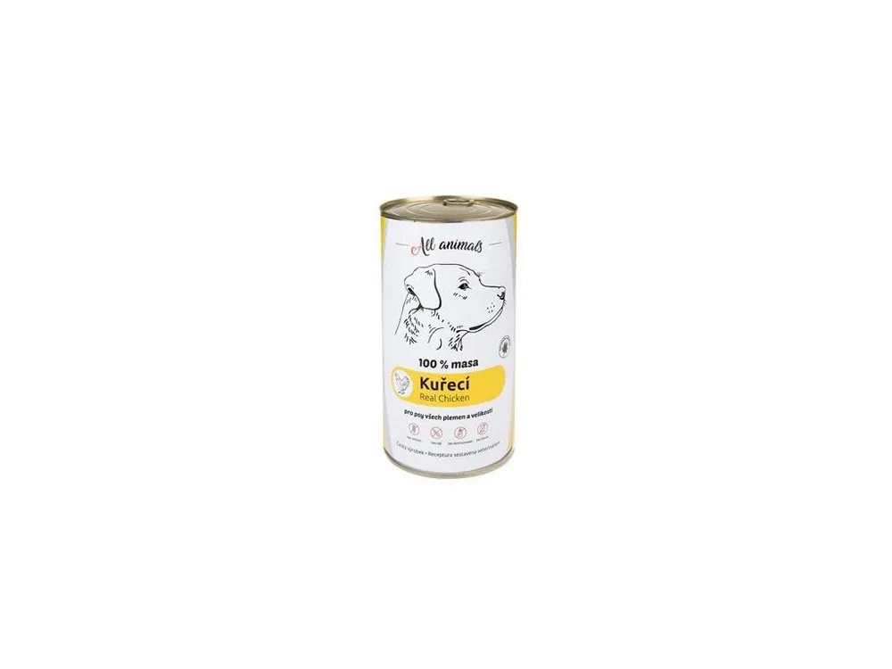 All Animals DOG konz. Kuřecí mleté 1200g Objednat Nyní