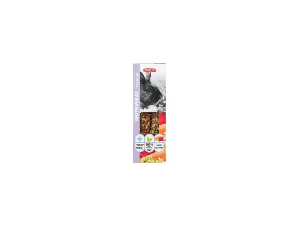Pochoutka NUTRIMEAL STICK králík zelenina 115g Zolux Nejlepší Cena