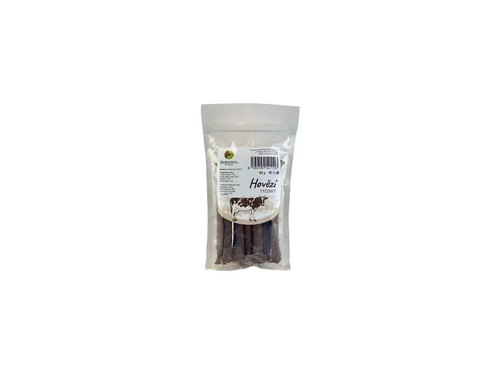 BOHEMIA TYČINKY Hovězí 85g Kup Teď