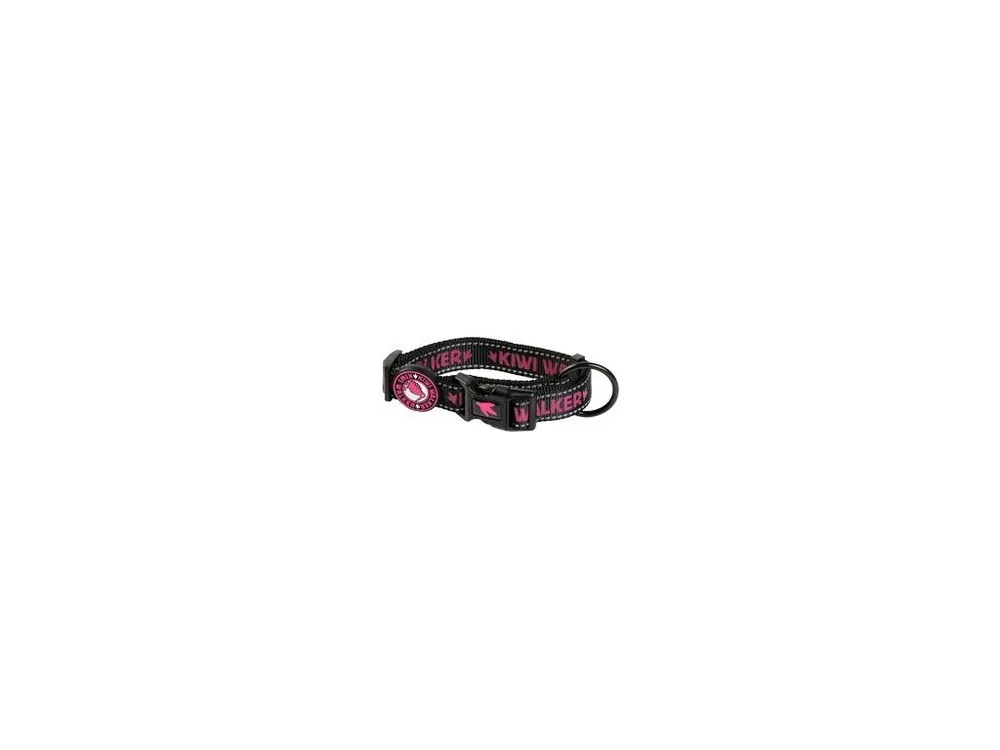 Obojek nylon 32-45/2cm růžová Kiwi Akční Nabídka