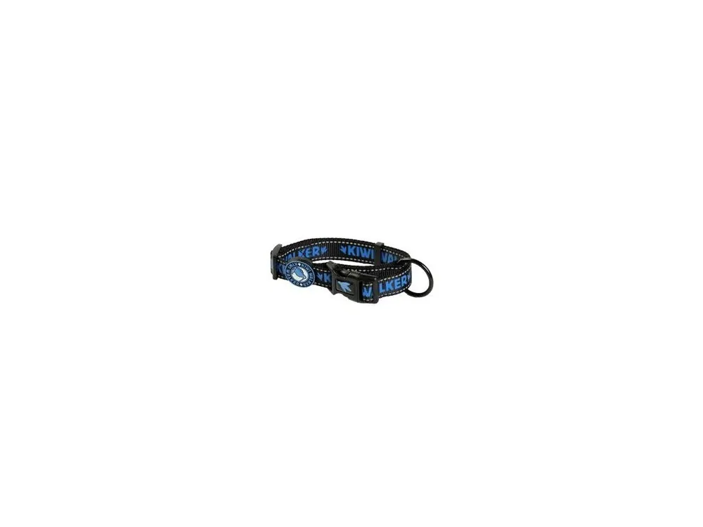 Rychlé Dodání Obojek nylon 32-45/2cm modrá Kiwi