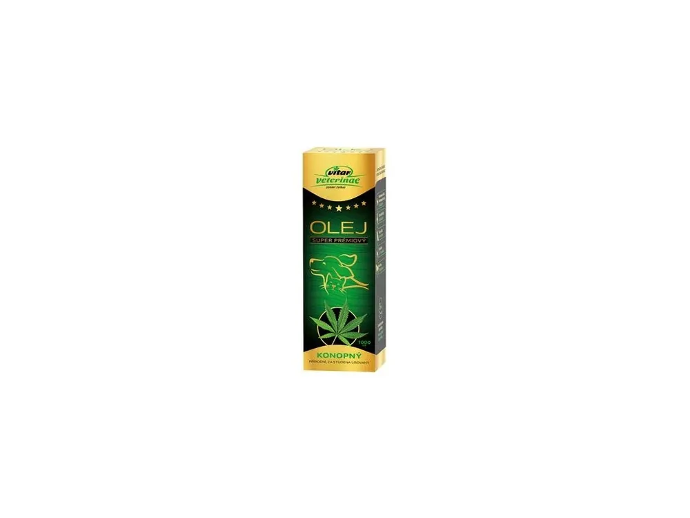 Novinka VITAR Veterinae Konopný olej 1000ml