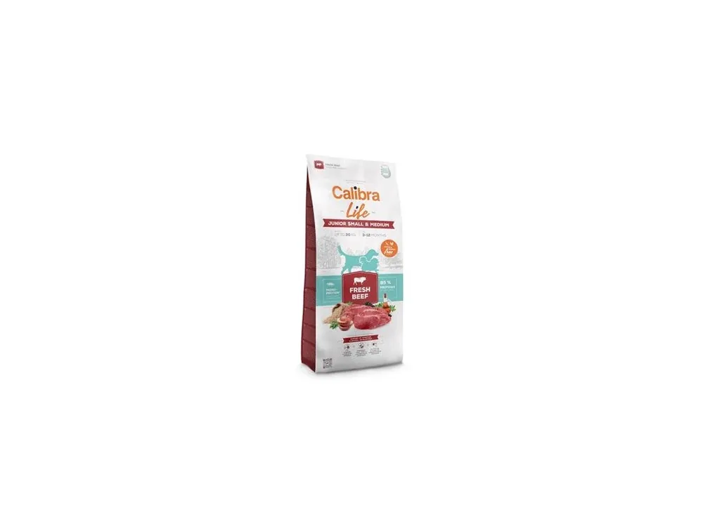 Kup Teď Calibra Dog Life Junior Small&Medium Fresh Beef 12kg