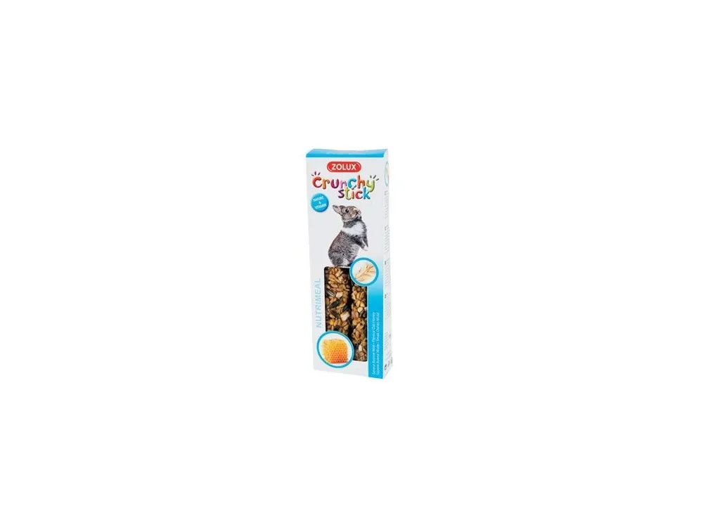Pochoutka CRUNCHY STICK králík oves/med Zolux Zlevněný
