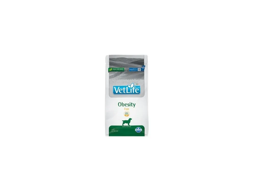 Vet Life Natural DOG Obesity Fish 2kg Akční Cena