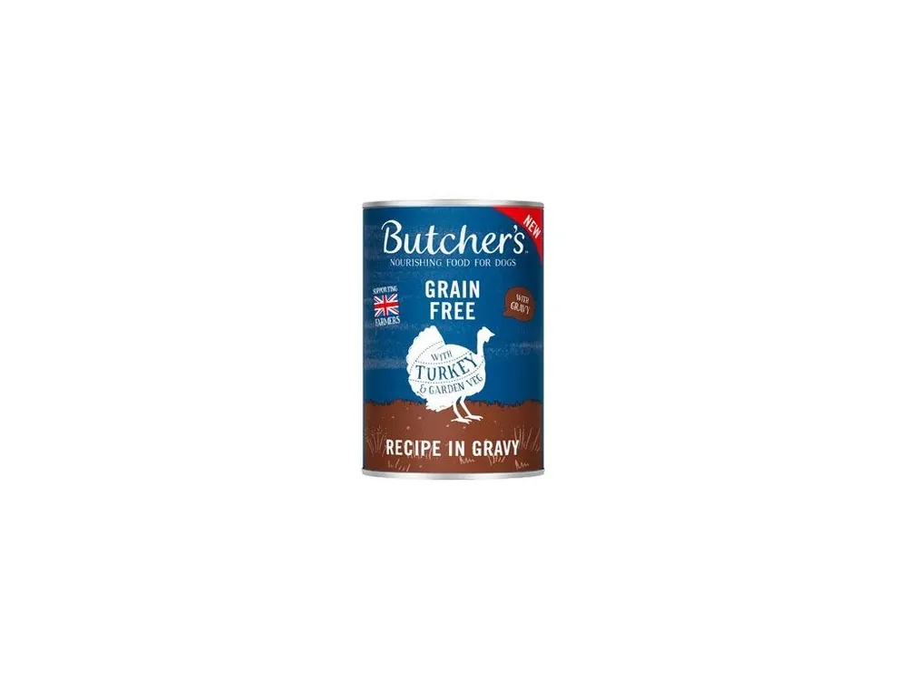 Butcher‘s Dog Original krůtí v omáčce konz. 400g Výprodej