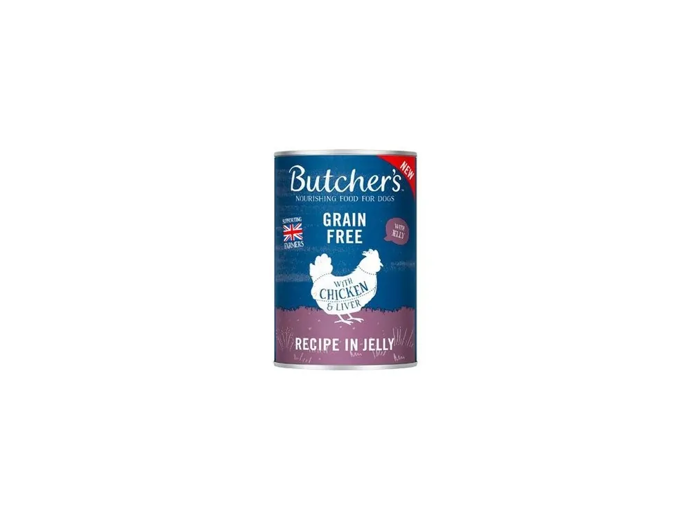 Jen Po Omezenou Doba Butcher‘s Dog Original kuřecí v želé konz. 400g