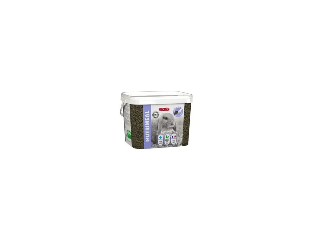 Krmivo pro králíky Adult NUTRIMEAL 7kg kyblík Zolux Výprodej