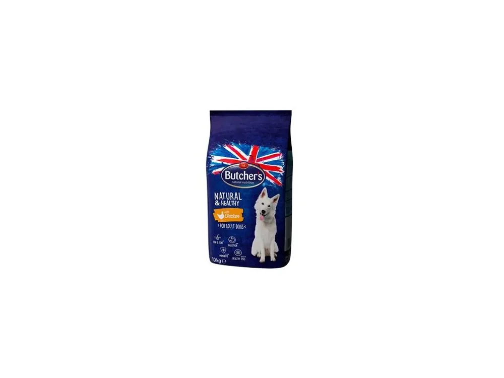 Nakupujte Hned Butcher‘s Dog Natural&Healthy Dry s kuřecím masem 10kg