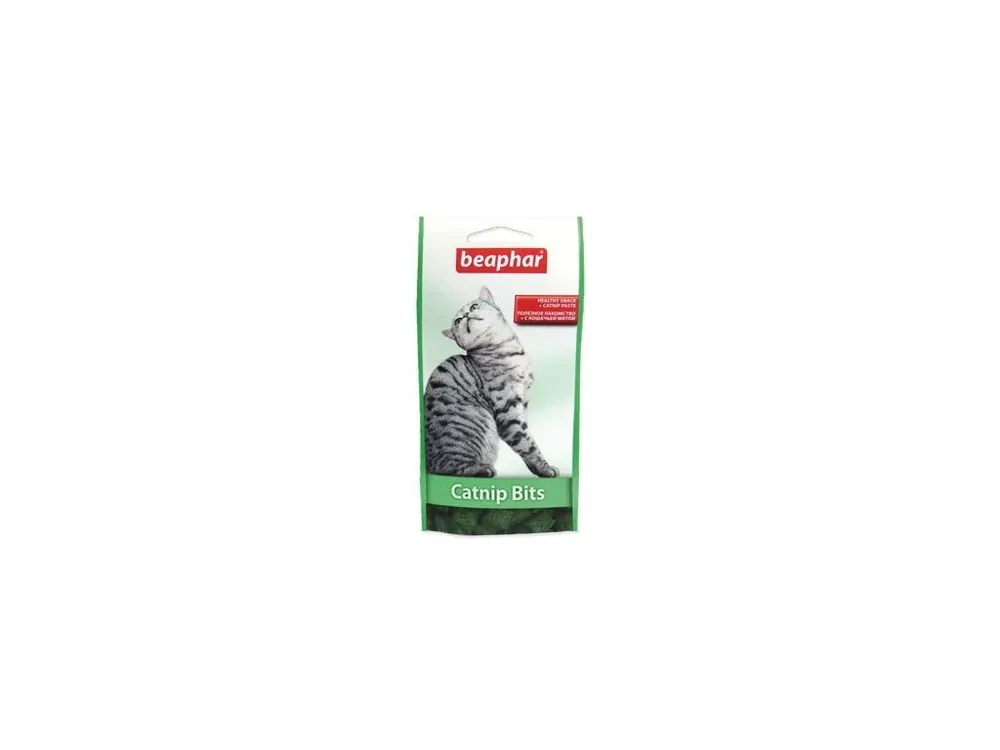 Beaphar pochoutka Catnip Bits šanta 35g Akce