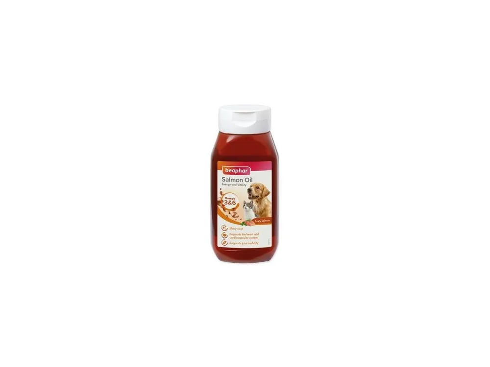 Beaphar olej Bea lososový 425ml Oblíbený