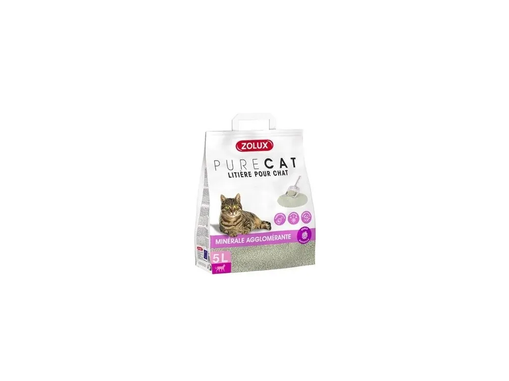 Odeslání Ihned Podestýlka PURECAT antibacterial scent clump 5l Zolux